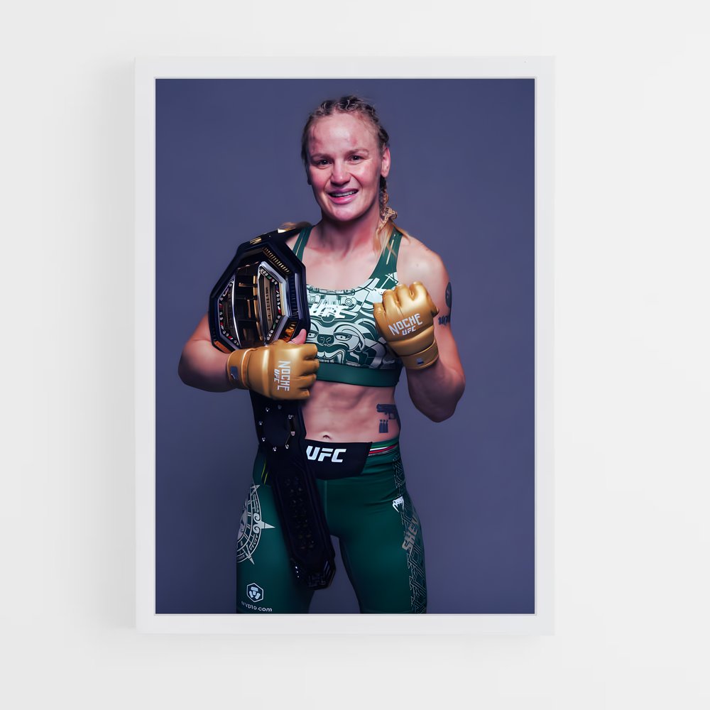 Poster Championne de la Lumière – affiche MMA (vue 3)